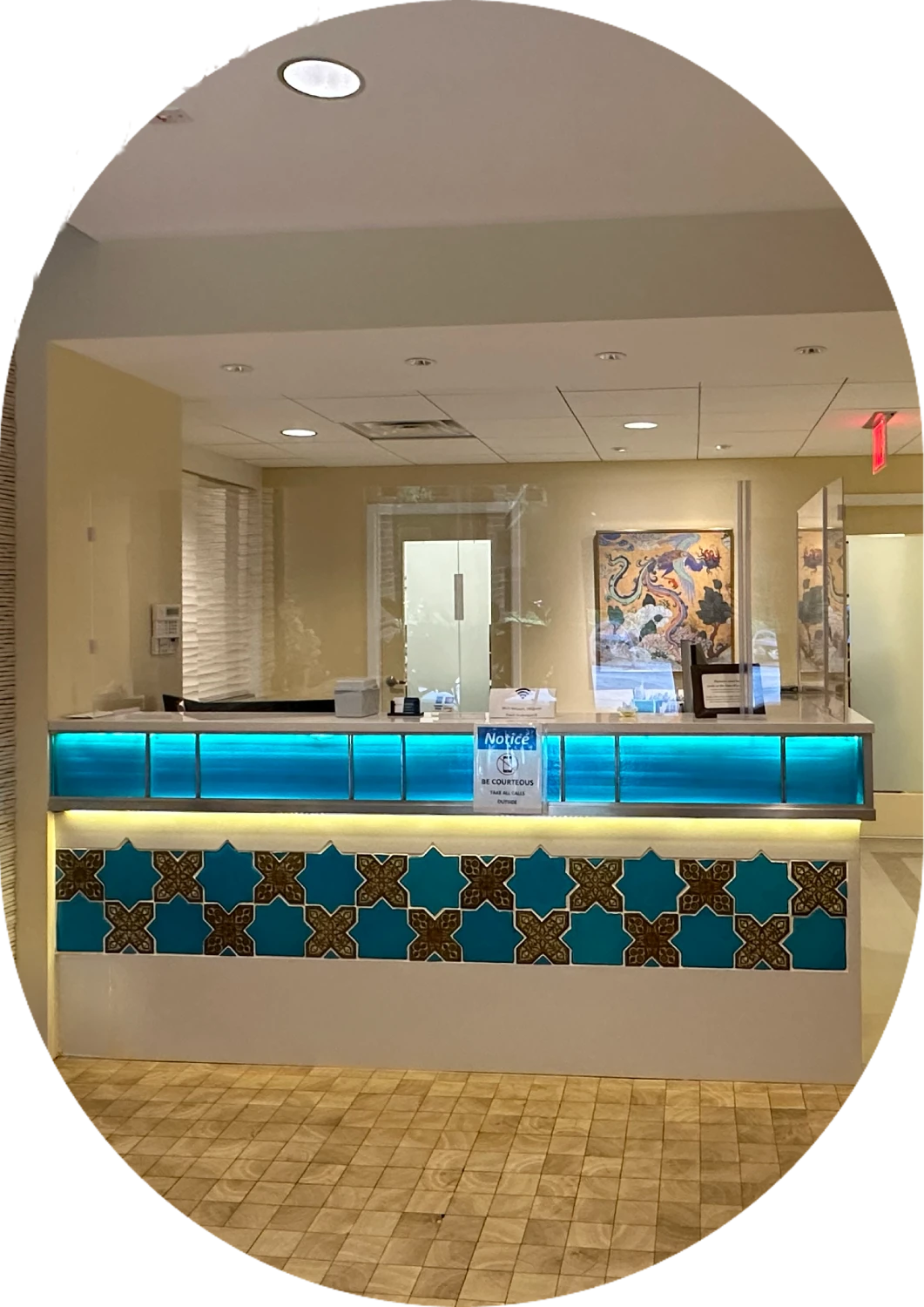 Entrance to the Rock Creek Endodontics office