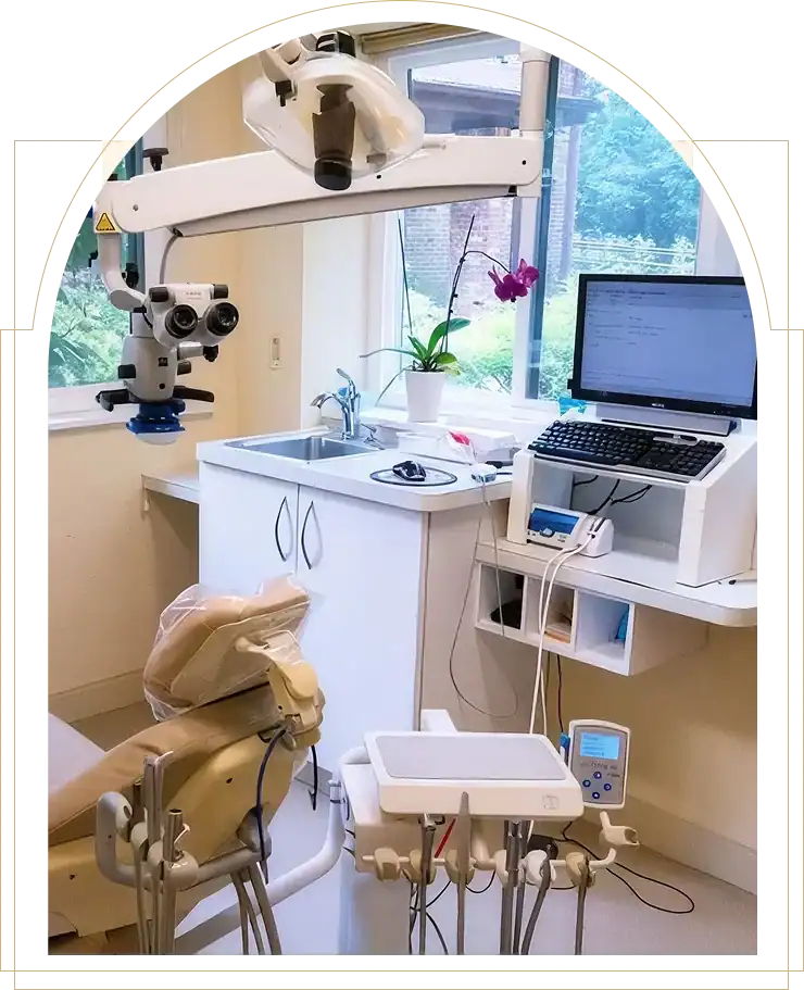 Treatment room at Rock Creek Endodontics